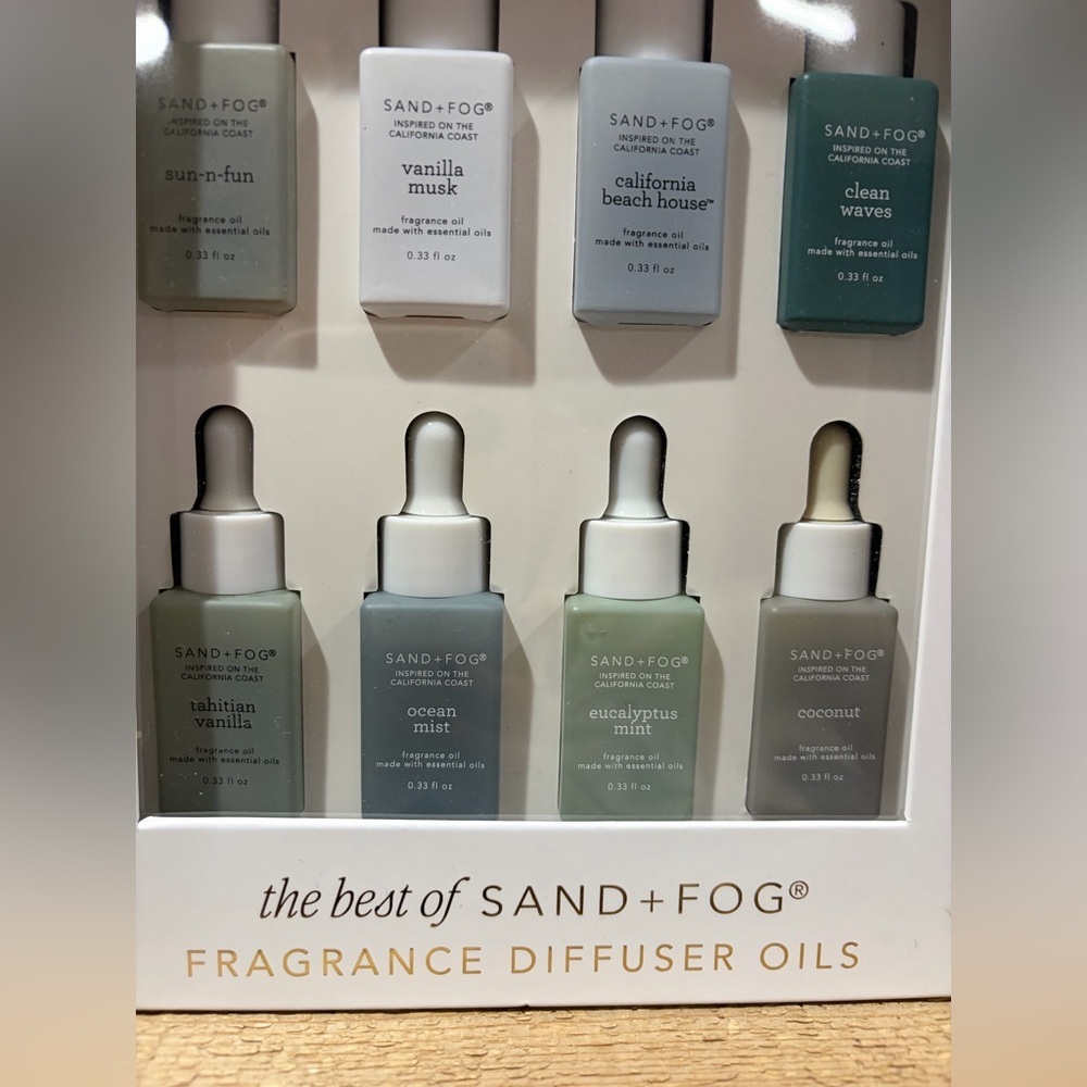 SAND + FOG Fragrance Diffuser Oils Set - includes 8 - Picture 3 of 6